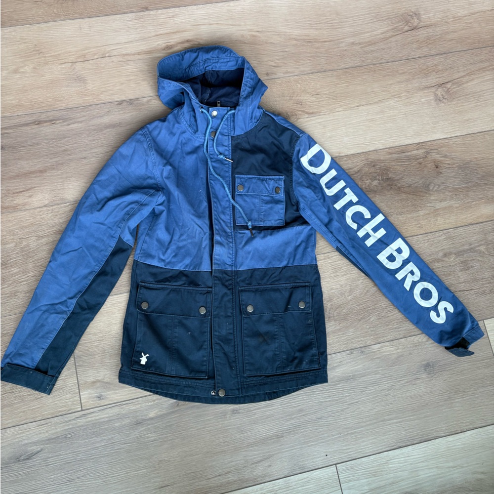 Dutch Bros Two-Tone Hooded Jacket